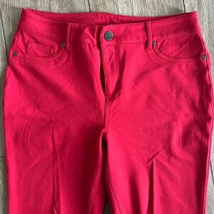 Women’s red pants